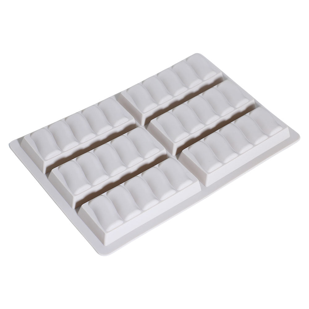 Marshmallow Bar Silicone Mold 6 Cavity