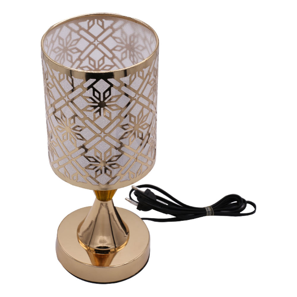Snowflake Pattern 3 Colors Changing Side Table lamp 11cm