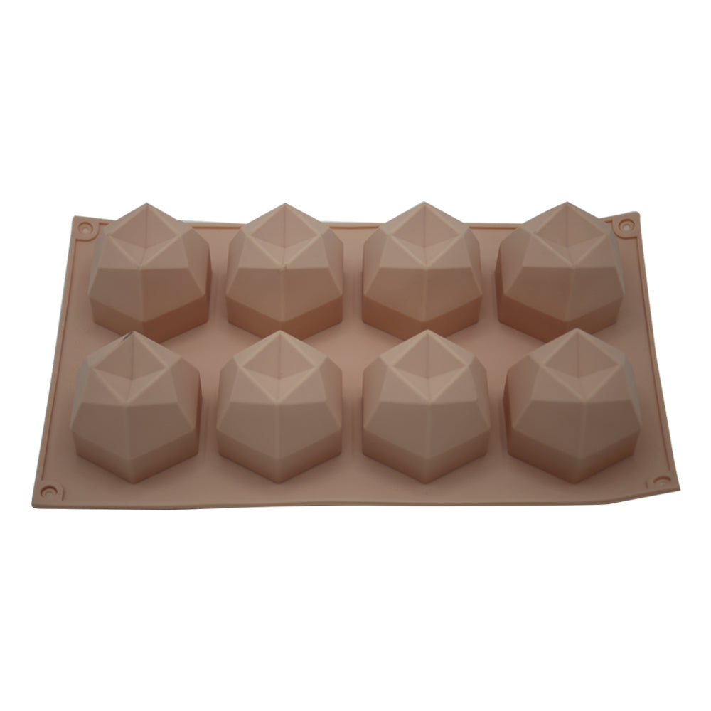 Gems Silicone Chocolate & Jelly Mold 8 Cavity