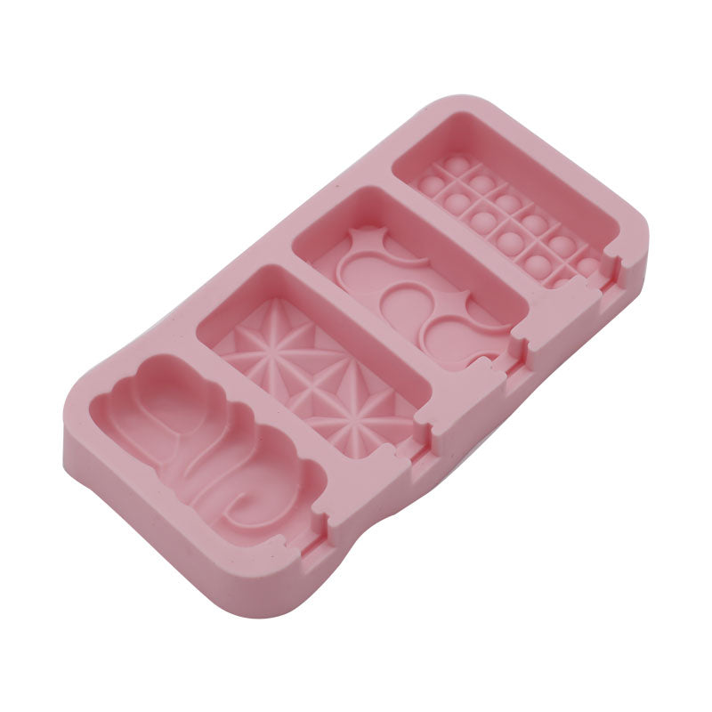 Love & Multi Designs Mini Popsicle Mold 4 Cavity