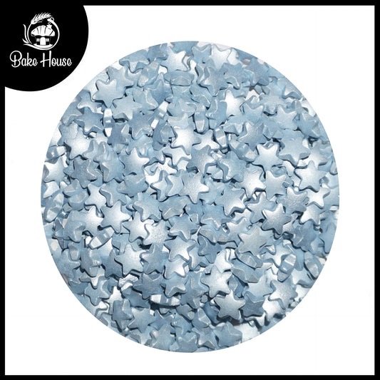 Bake House Light Blue Star Edible Sprinkles