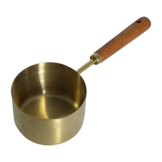 Measuring Cup Copper With Wooden Handle 250ml