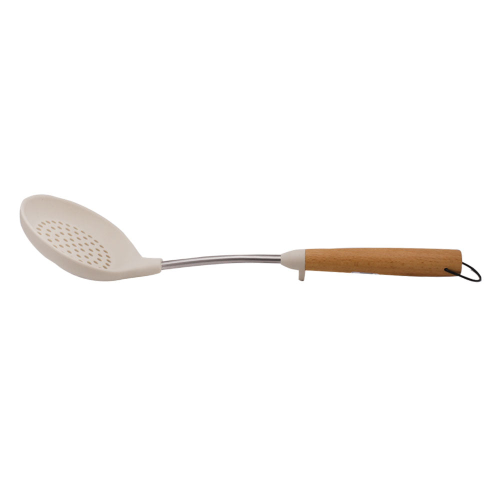 AITOS Silicone Slotted Spoon With Stainless Steel Handle