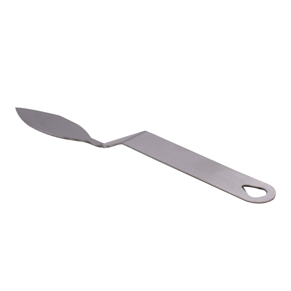 Leaf Chocolate Spatula Stainless Steel Design 03