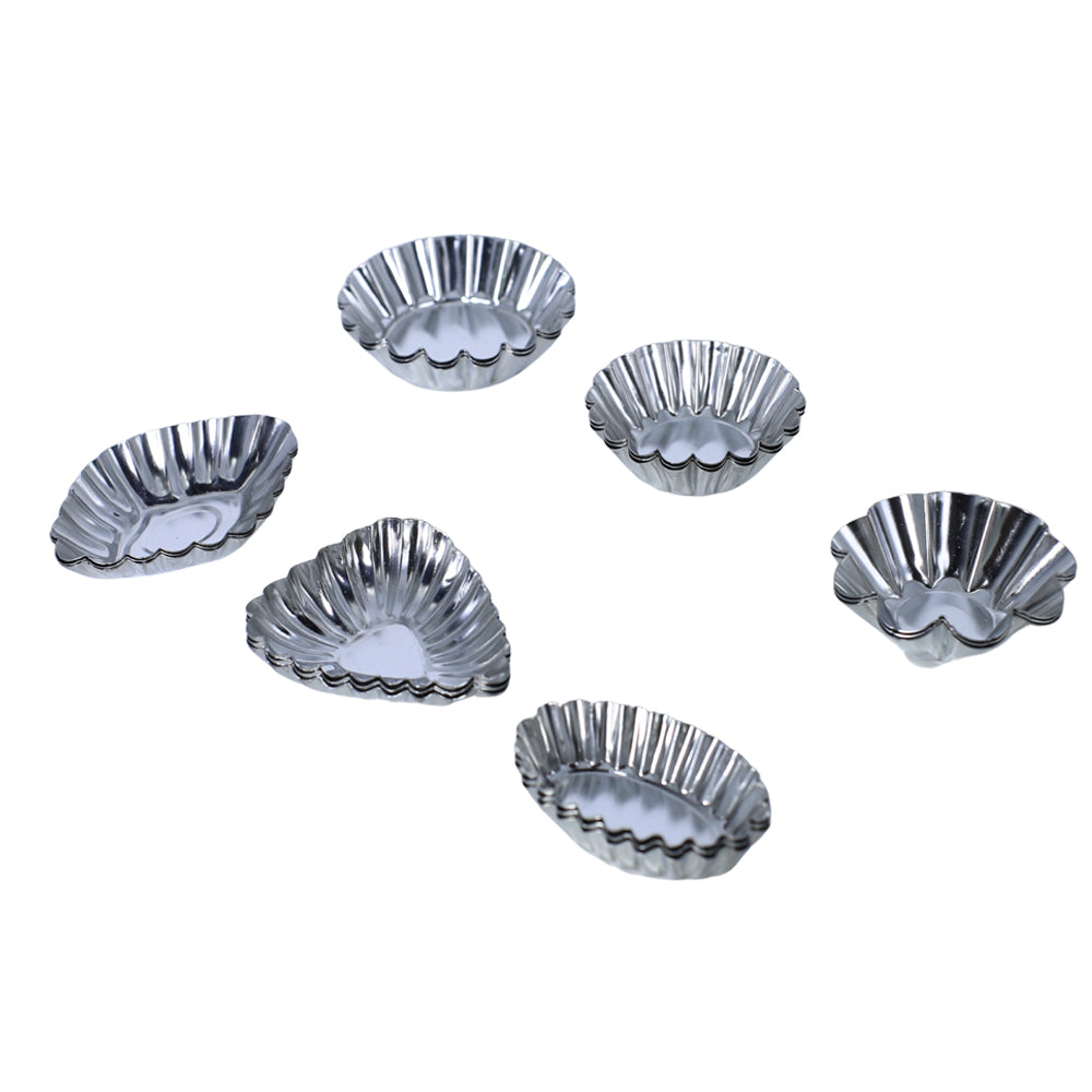 6 Design Mini Tart Mold 18Pcs Set