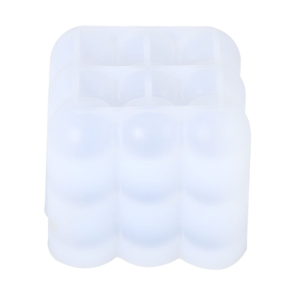 3D Bubble Cube Silicone Candle Mold