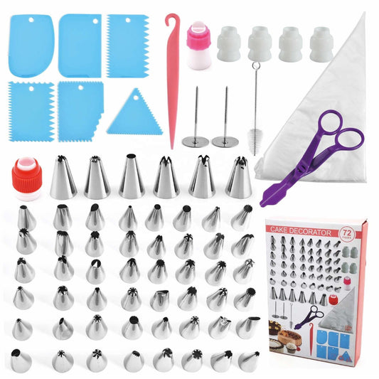 Cake Decorating & Baking Deal 72-Pieces Set