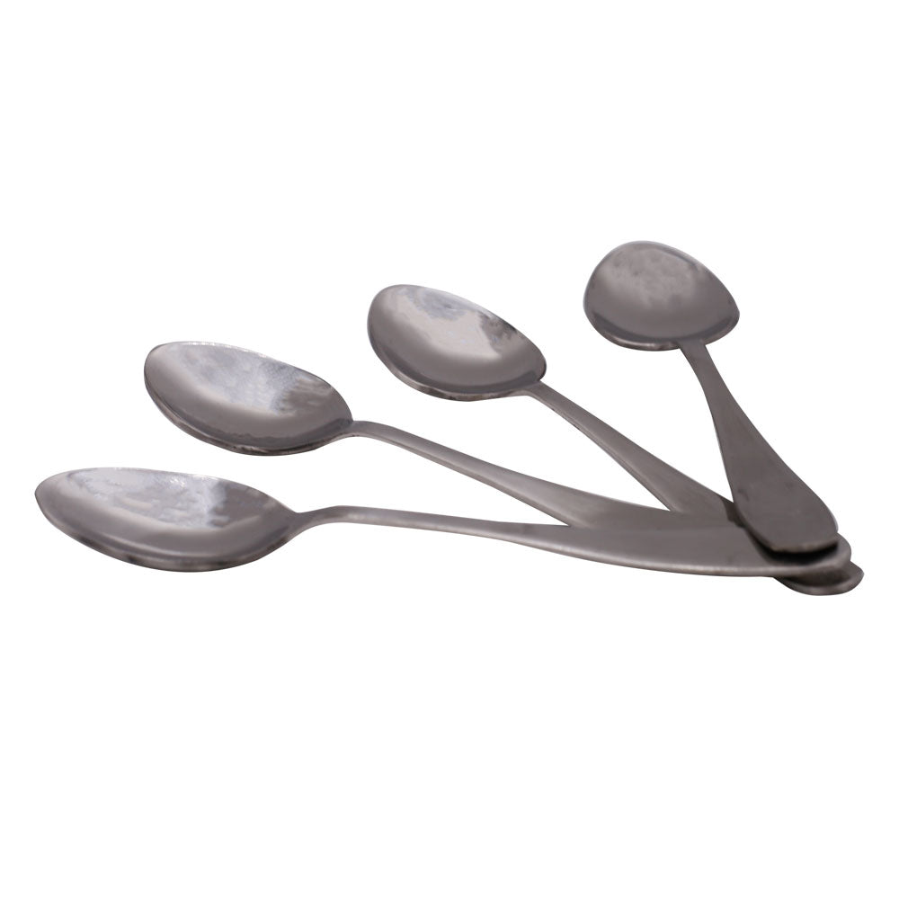 Arrow Base Stainless Steel Dessert Spoon 4Pcs Set