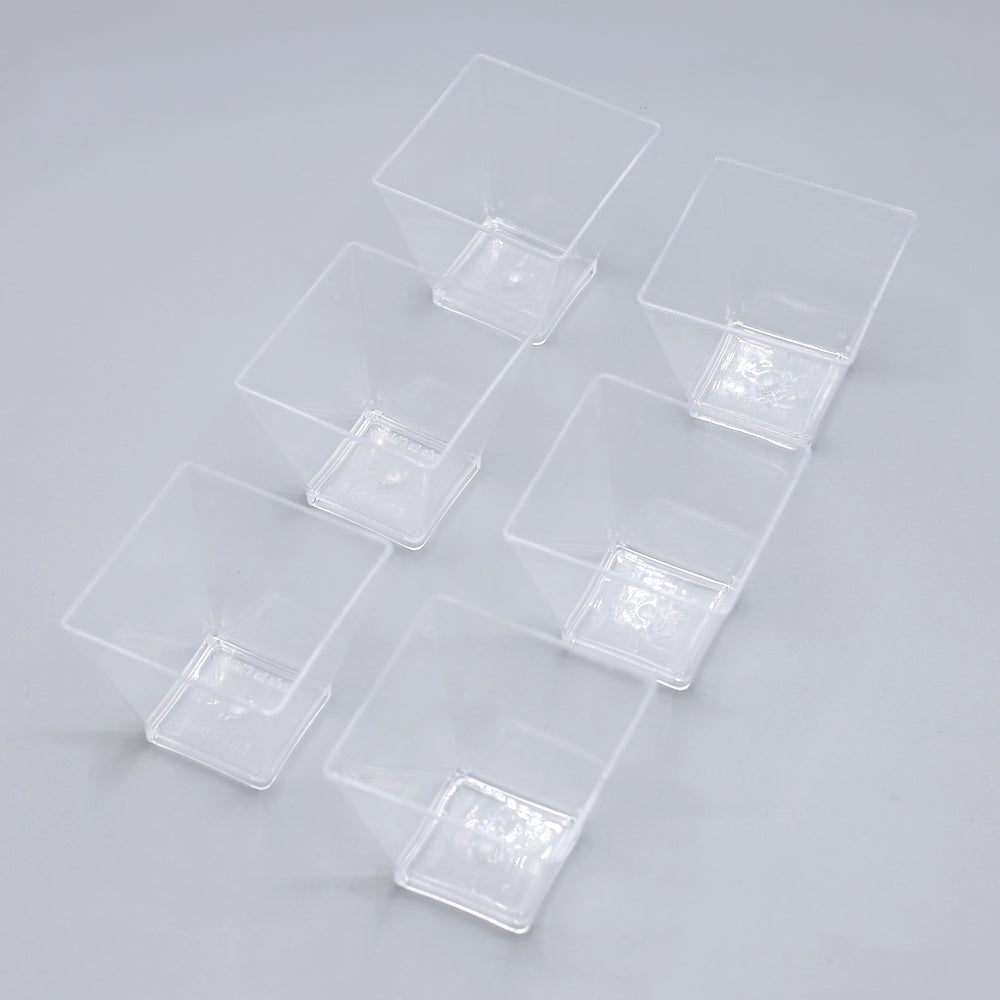 Square Short Glass 6 Pcs Set