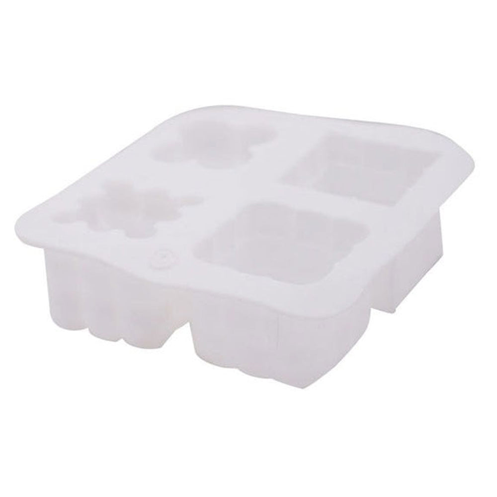 4 Different Design Silicone Mousse And Candle Mold 4 Cavity