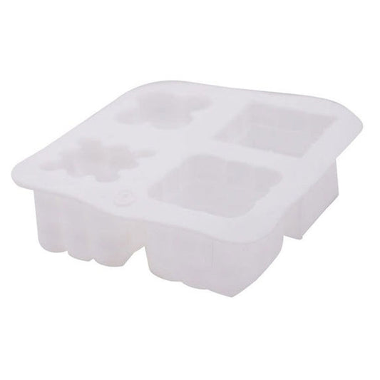 4 Different Design Silicone Mousse And Candle Mold 4 Cavity