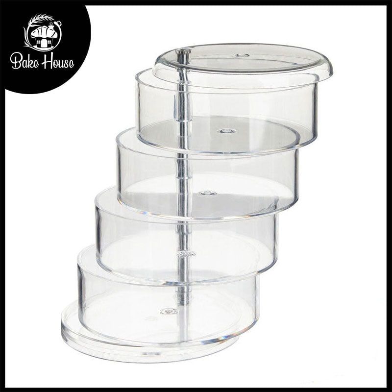 4 Layers Rotating Jewelry Storage box