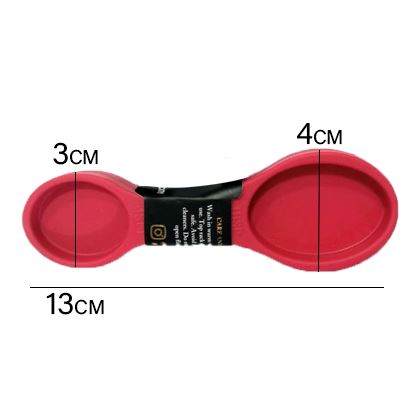 4 in 1 Double Sided Silicone Measuring Spoon
