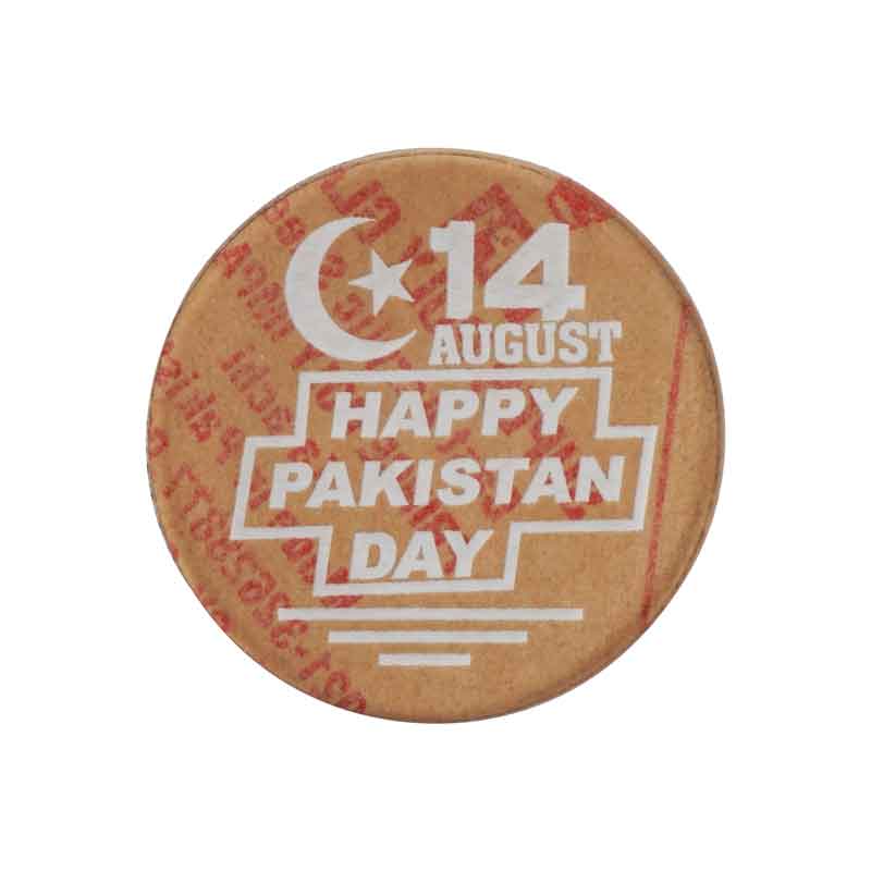 Fondant Decorating Stamp Plastic (Design 89) 14 August Happy Pakistan Day