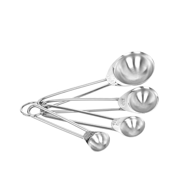 Stainless Steel Measuring Spoon 4Pcs Set