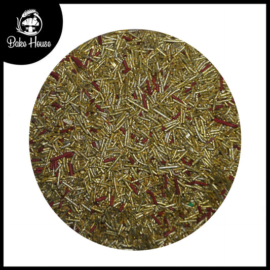 Bake House Golden Mix Metallic Vermicelli Sprinkles