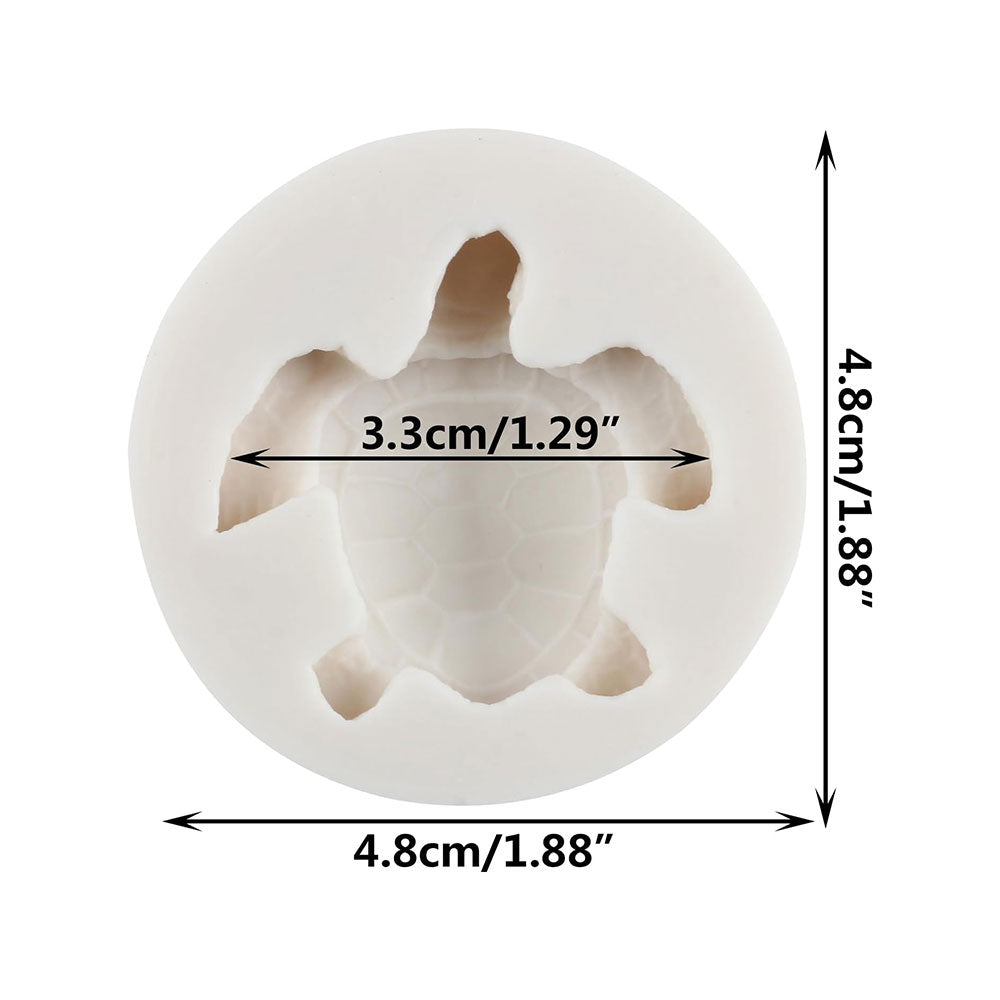 Turtle Shape Silicone Fondant Mold