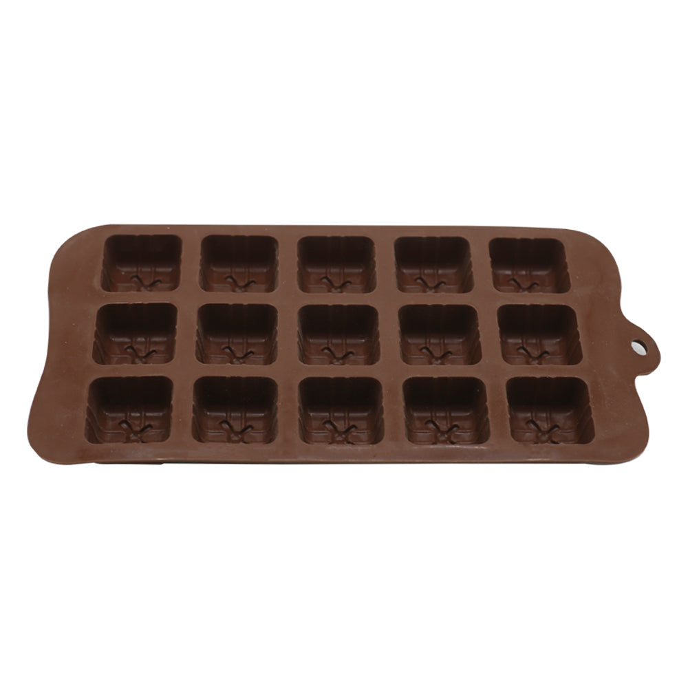 Gift Box Silicone Chocolate Mold 15 Cavity