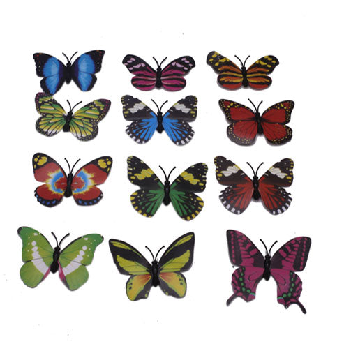 Wall Decoration Butterfly 12Pcs Pack