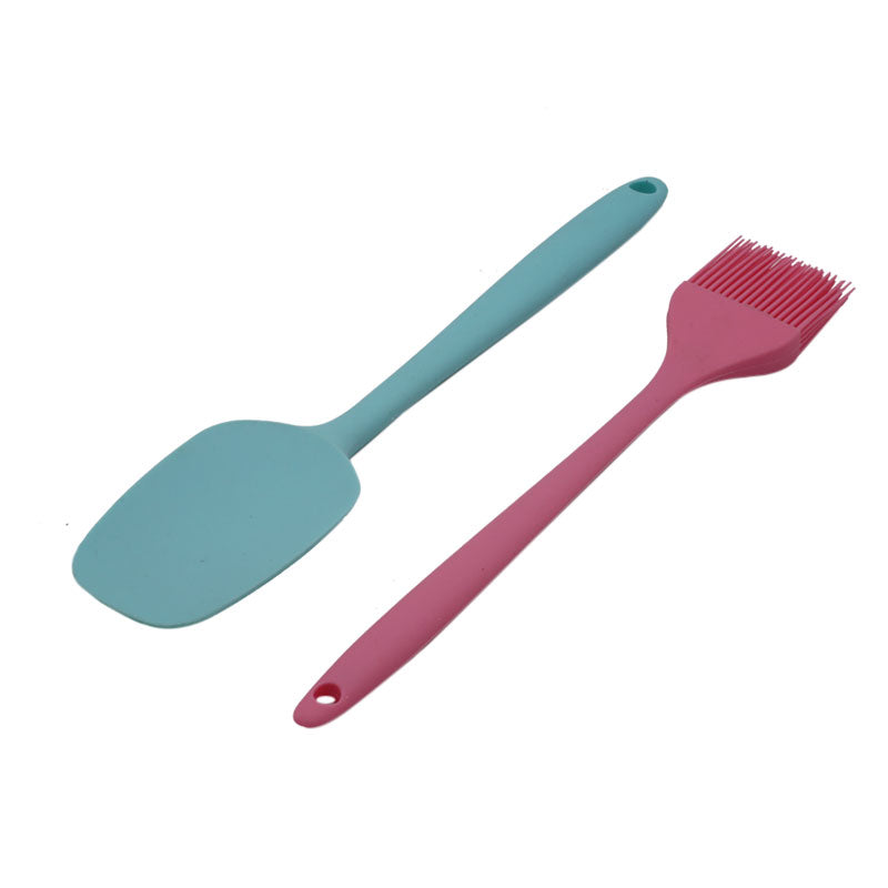 Silicone Spatula And Pastry Brush 2Pcs Set