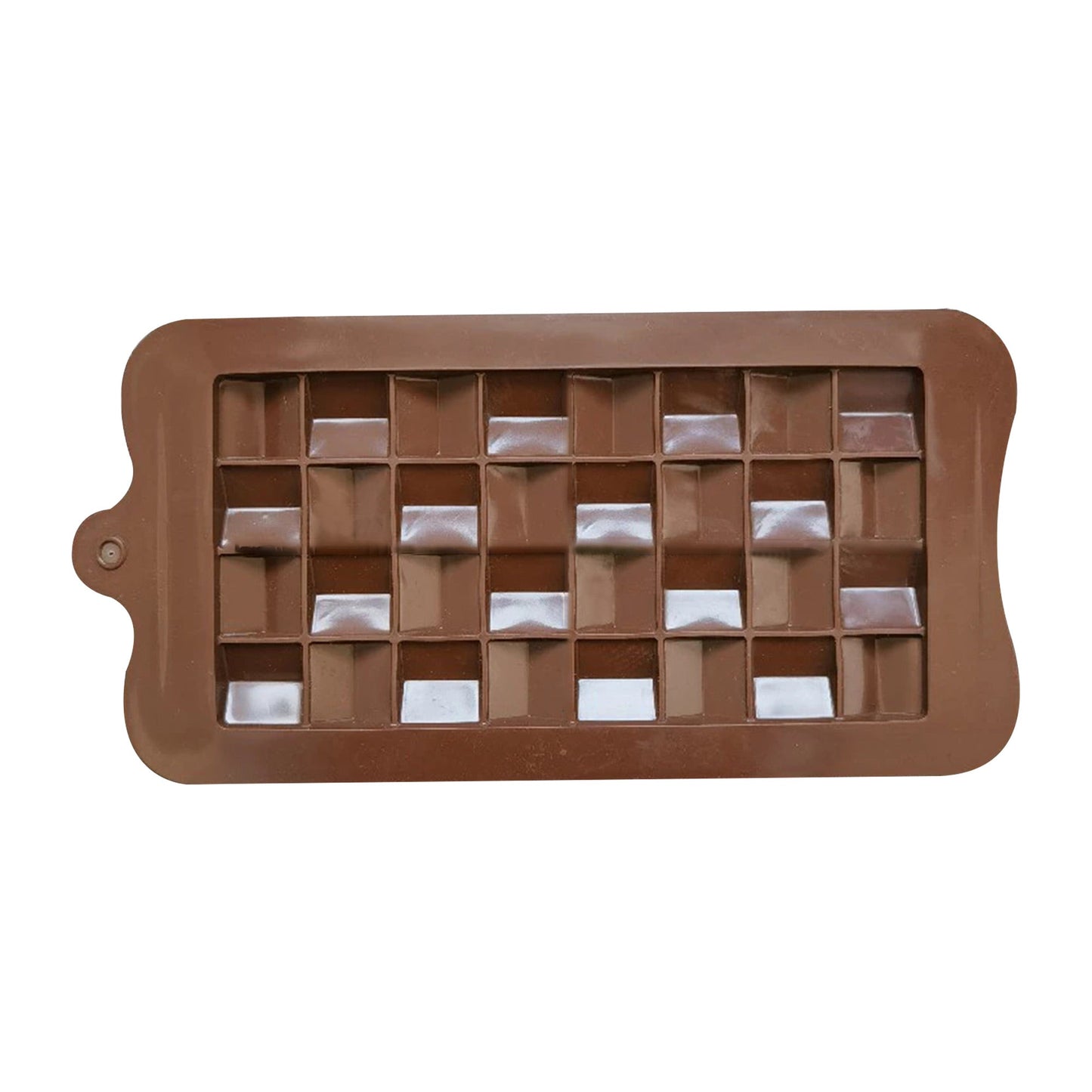 3D Triangle Huts Design Chocolate Bar Silicone Mold