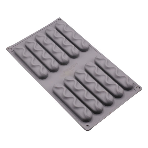 Eclair Silicone Dessert Mold 10 Cavity