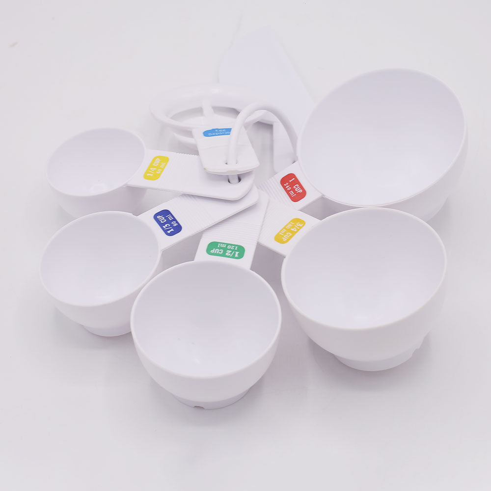 Yangli Measuring Cups & Spoons Plastic 7Pcs Set