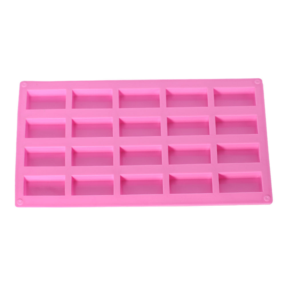 Silicone Rectangle Cake Baking Mold 20 Cavity