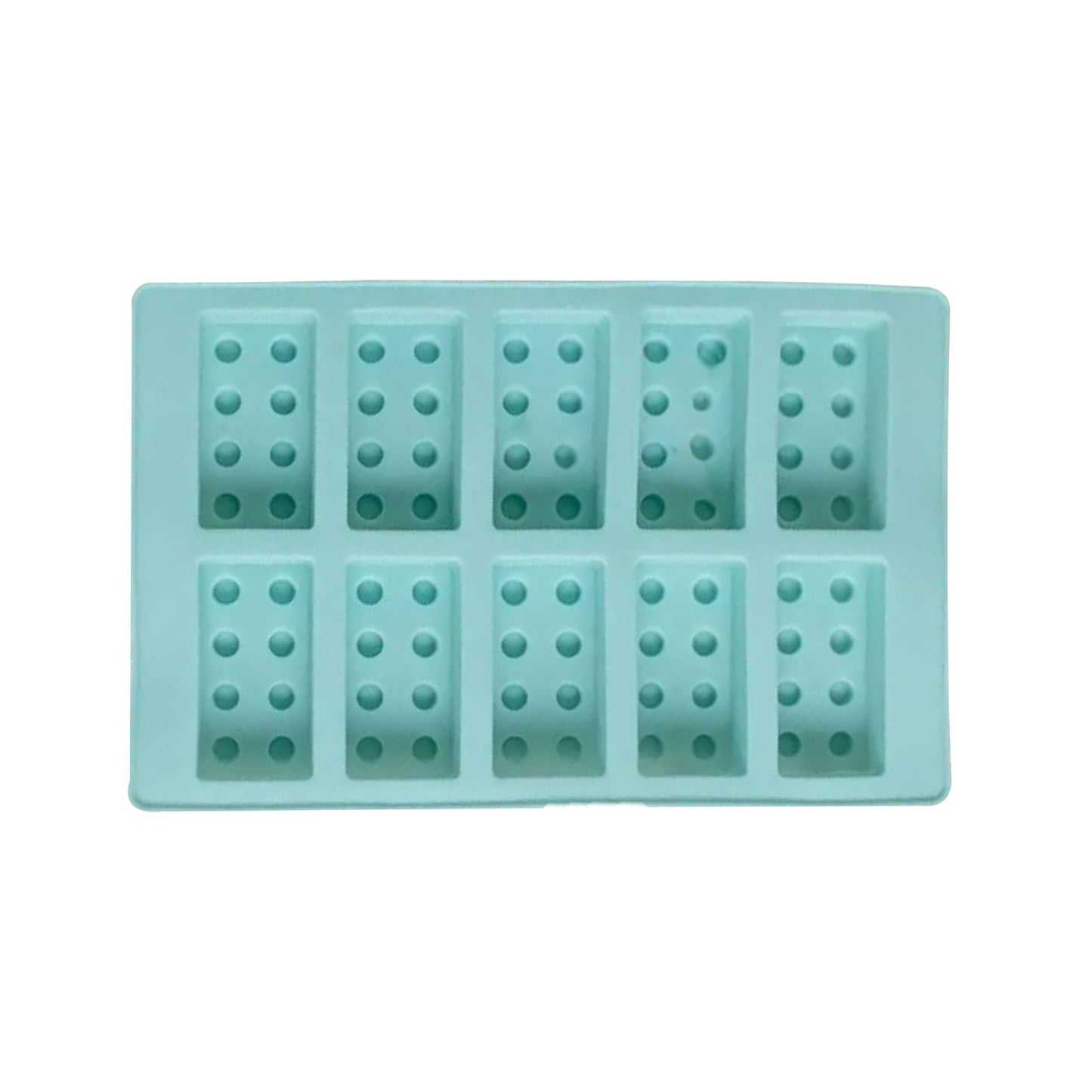 Lego Rectangle Bricks Silicone Chocolate & Fondant Mold 10 Cavity