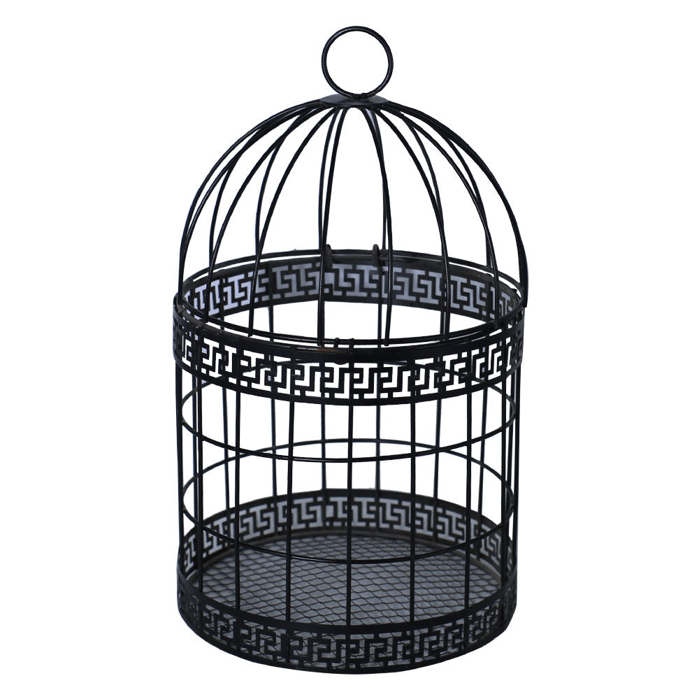 Bird Cage 3pcs Set Black