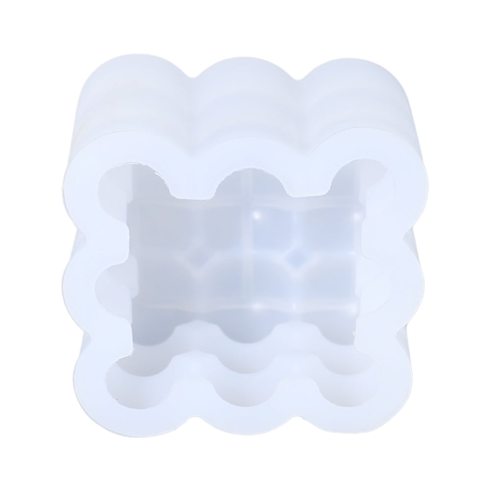 3D Bubble Cube Silicone Candle Mold