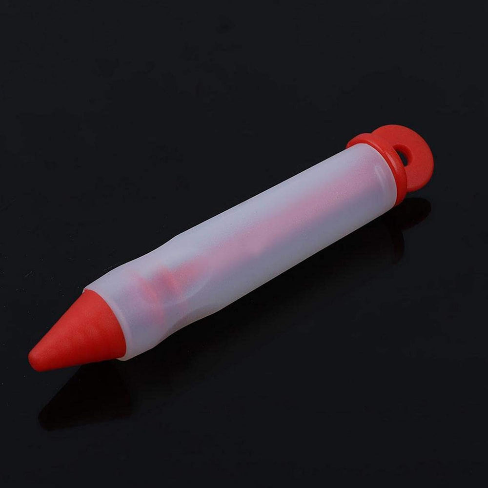 Cake Icing Writing Pen With 4 Plastic Nozzles