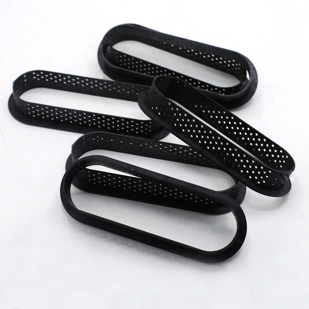 Oval Tart Ringt 6Pcs Set Plastic