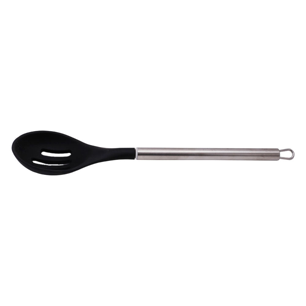 CONGAYO Silicone Slotted Spoon With Stainless Steel Handle