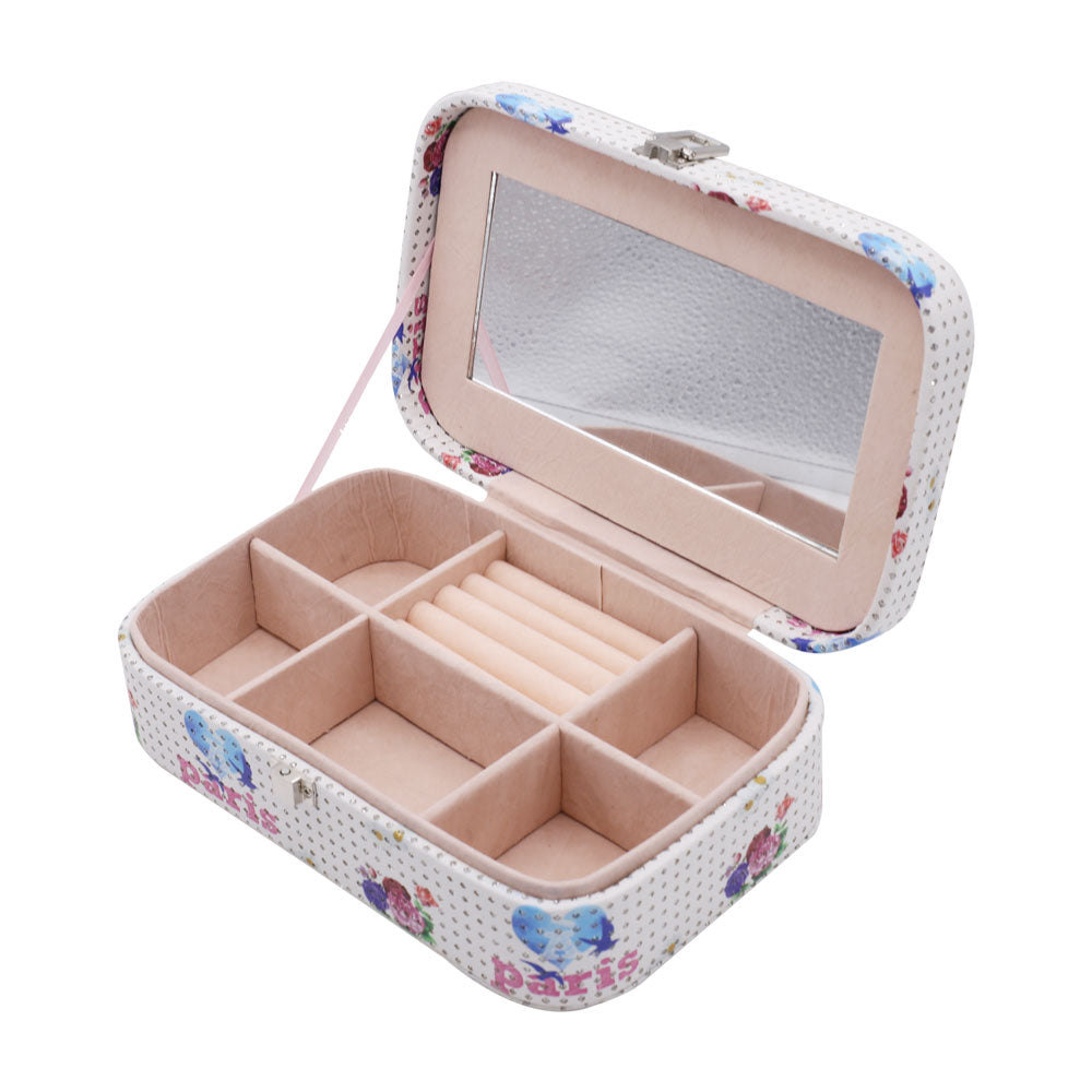 Rounded Rectangle Jewellery Organizer Box