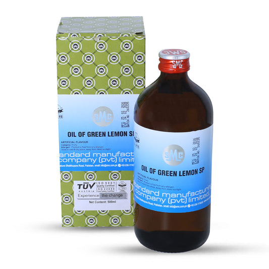 SMC Oil Of Green Lemon Flavour 500ML Bottle