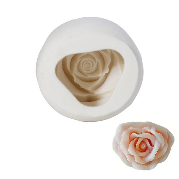 Rose Shape Silicone Candle Mold