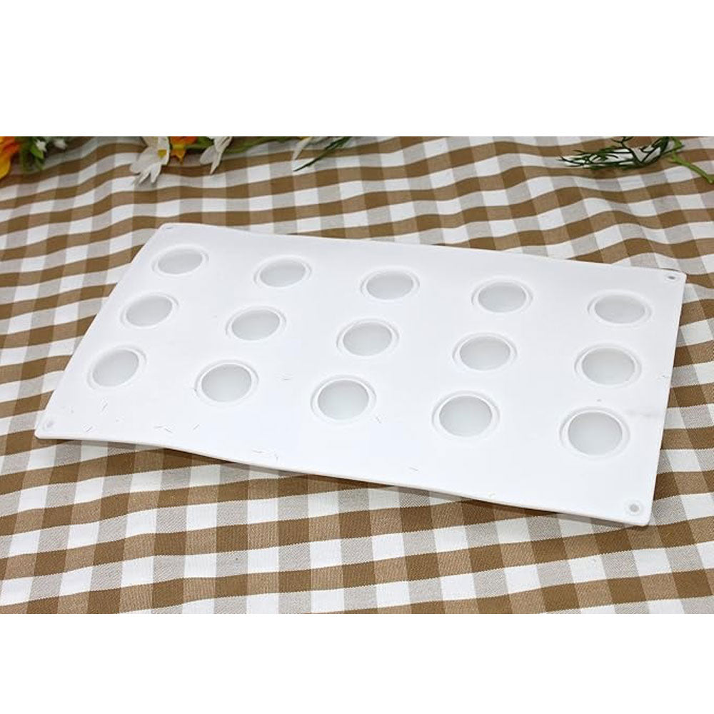 Round Silicone Chocolate Ball Mold 15 Cavity