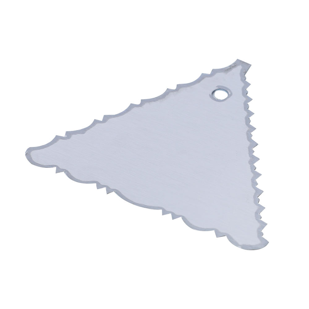 Stainless Steel Cake Comb Scraper (Pattern 6)