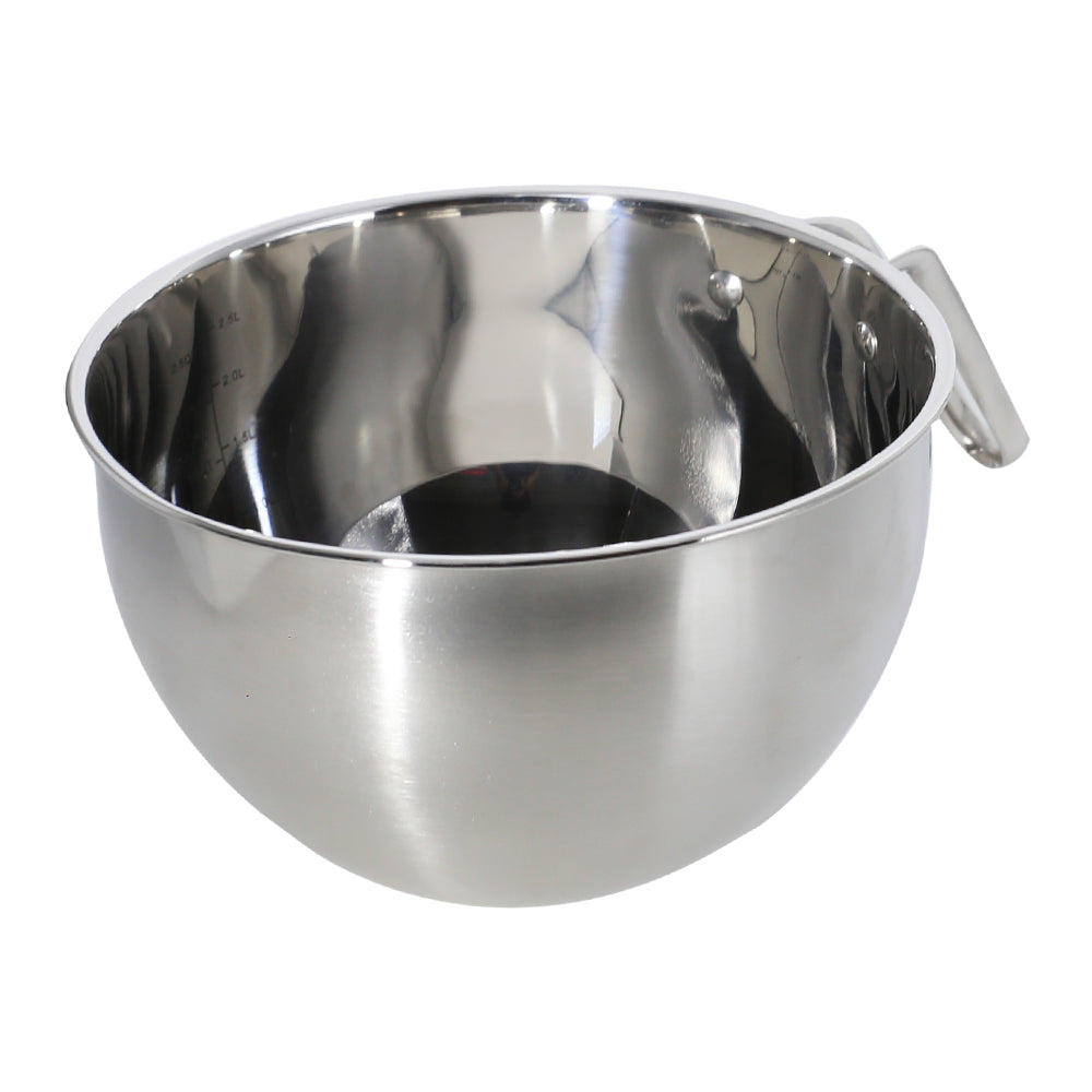 Stainless Steel Mixing Bowl With Handle 2.5L