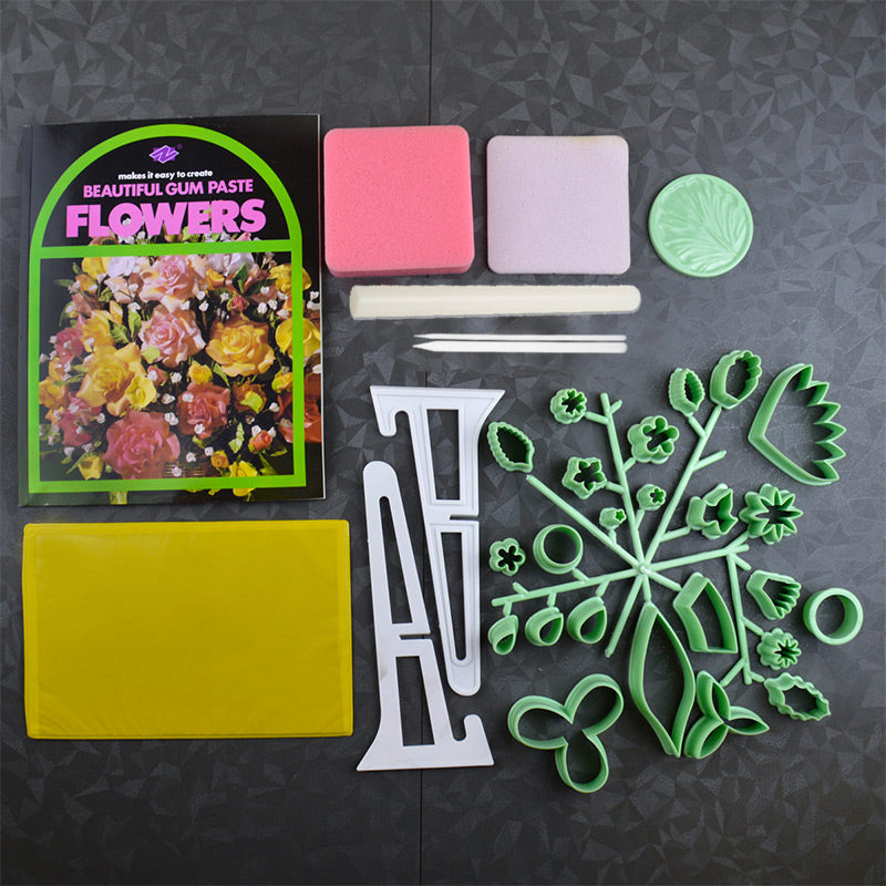 Fondant Gum Paste Flower Making Set 32 Pcs