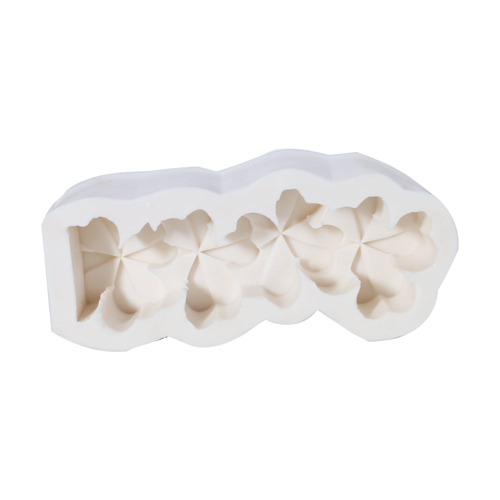 Bunch Of Flower Silicone Candle Mold