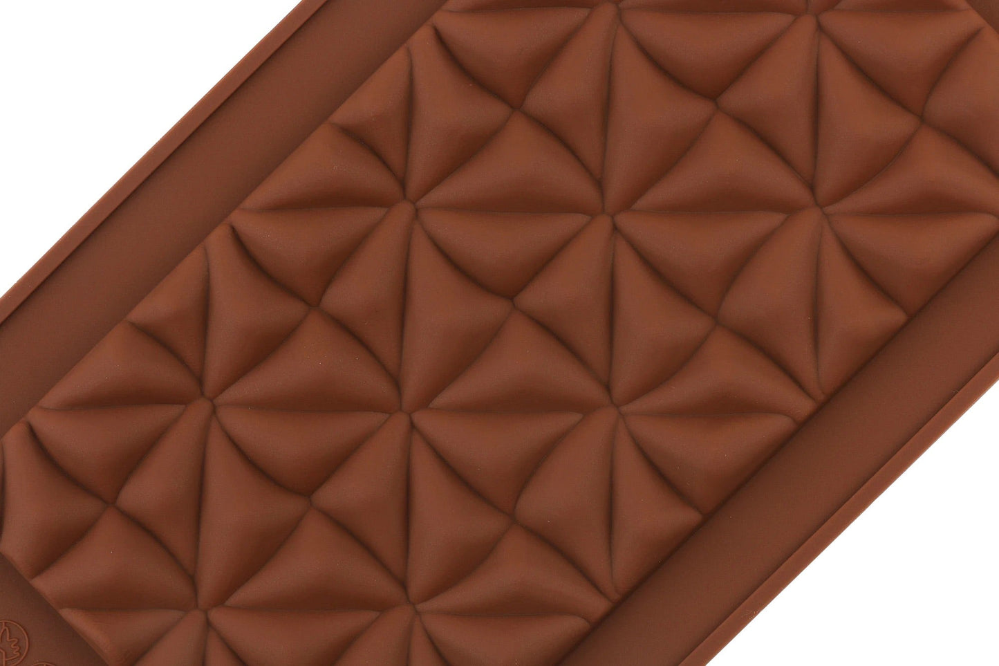 Half Square Triangles Design Chocolate Bar Silicone Mold