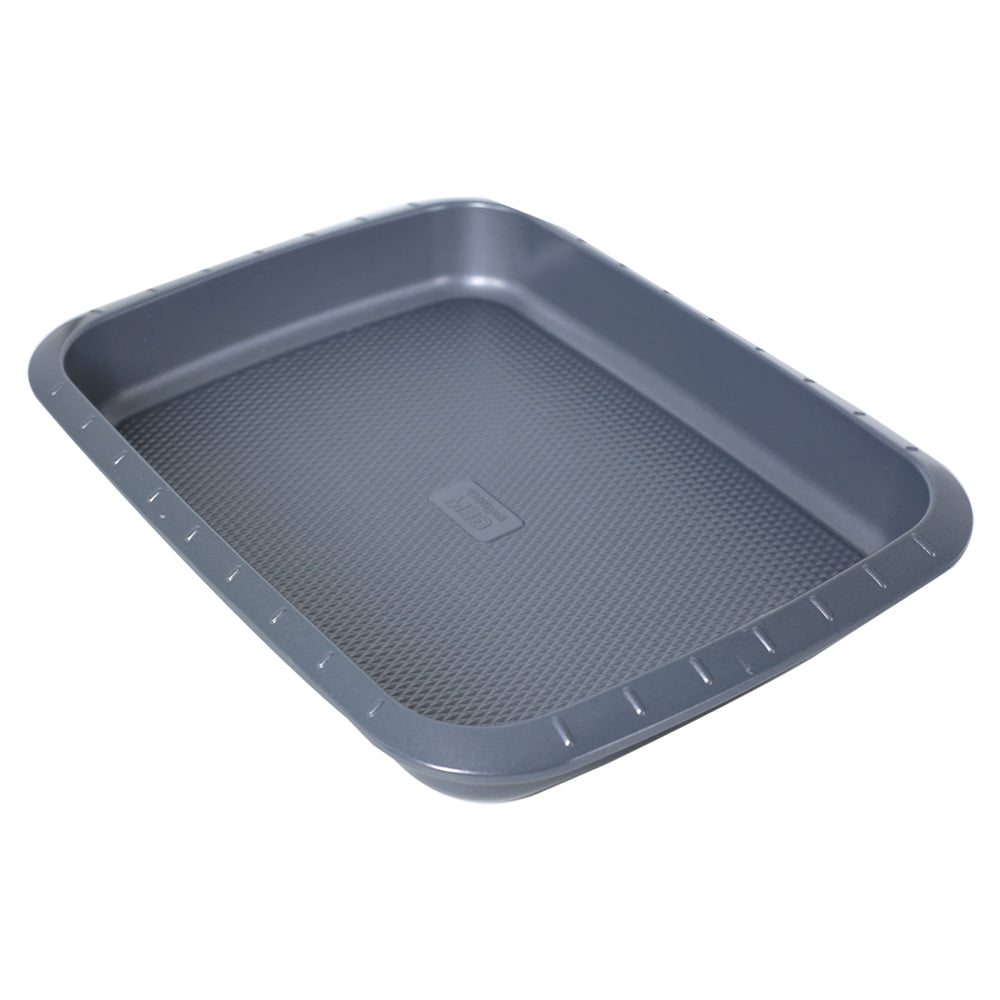 BergHOFF Non-Stick Deep Tray With Textured Bottom 13.5 x 10 inch (Grey)