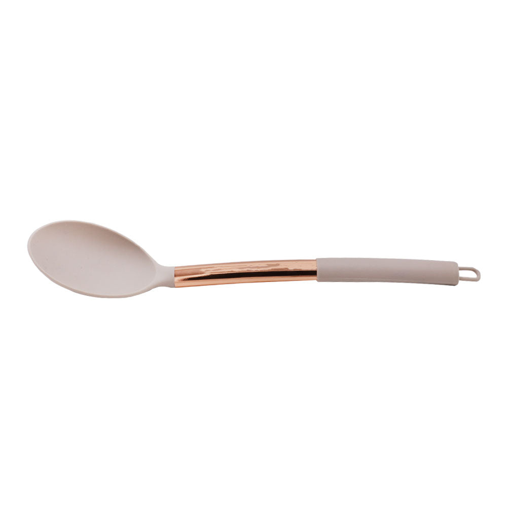 SHENGAYA Oval Shape Spatula Turner With Copper Handle