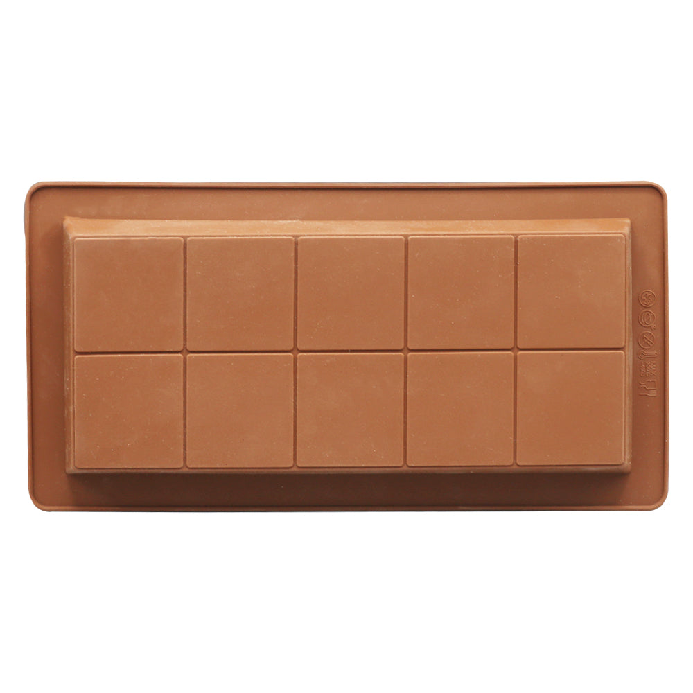 DairyMilk Silicone Chocolate Block Mold 10 Cavity
