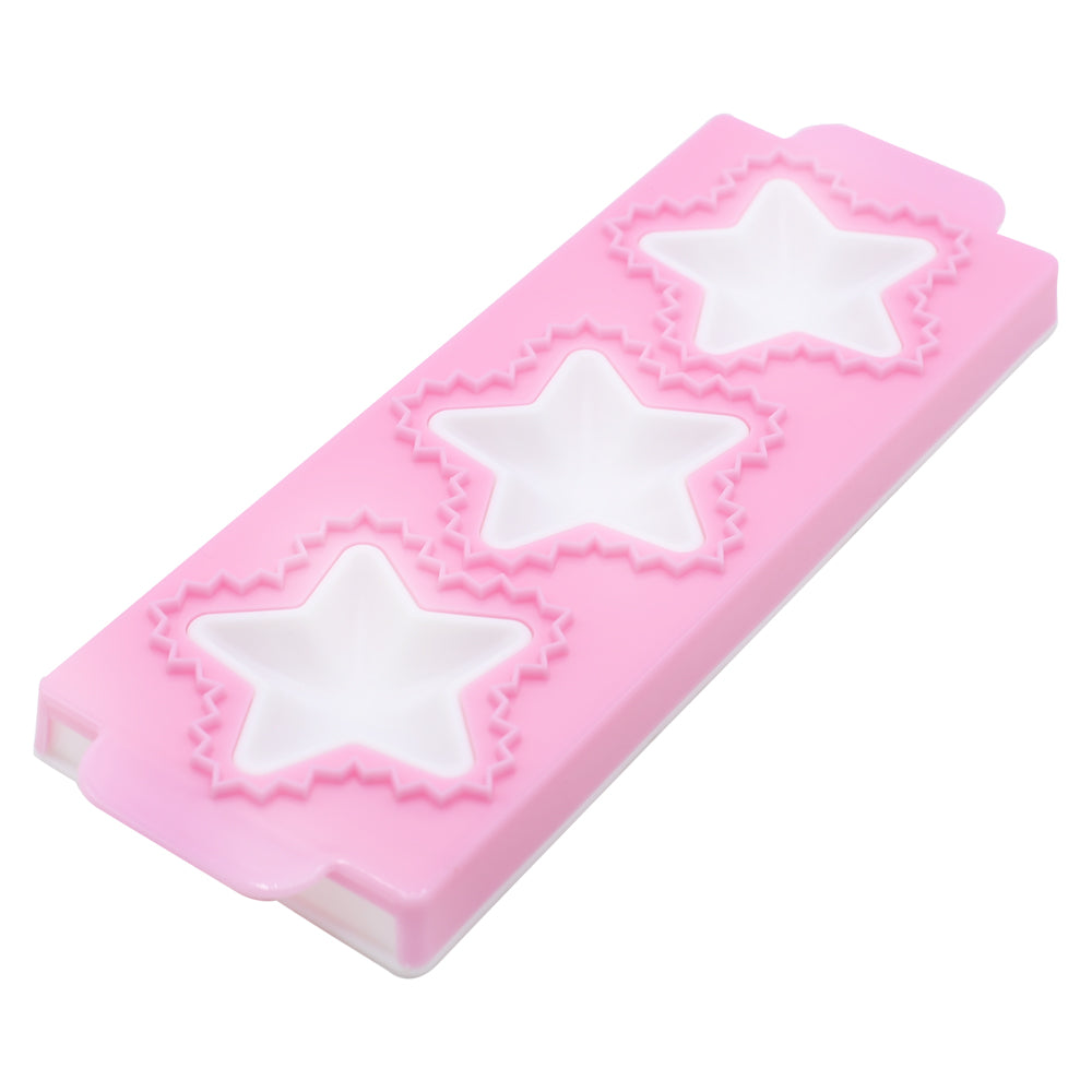 Fliya Star Cutter And Stamp 3 Cavity