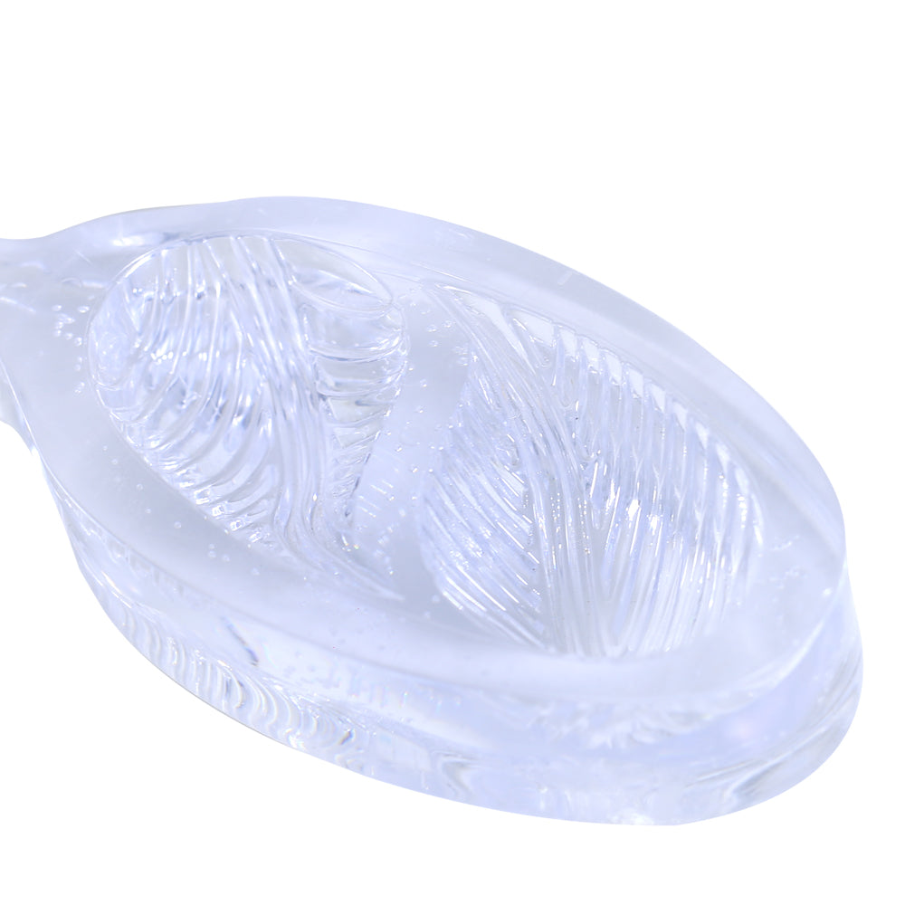 Leaf Shape Acrylic Cookie And Biscuit Mold 2 Cavity