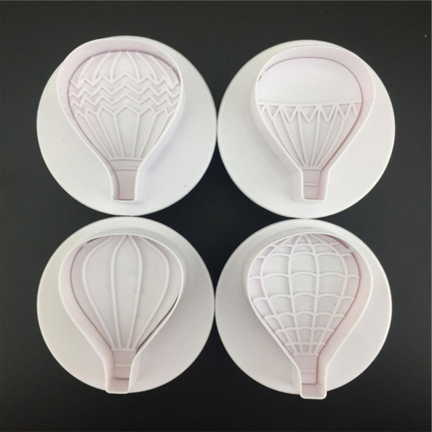Hot Air Balloon Shaped Plunger 4pcs Set