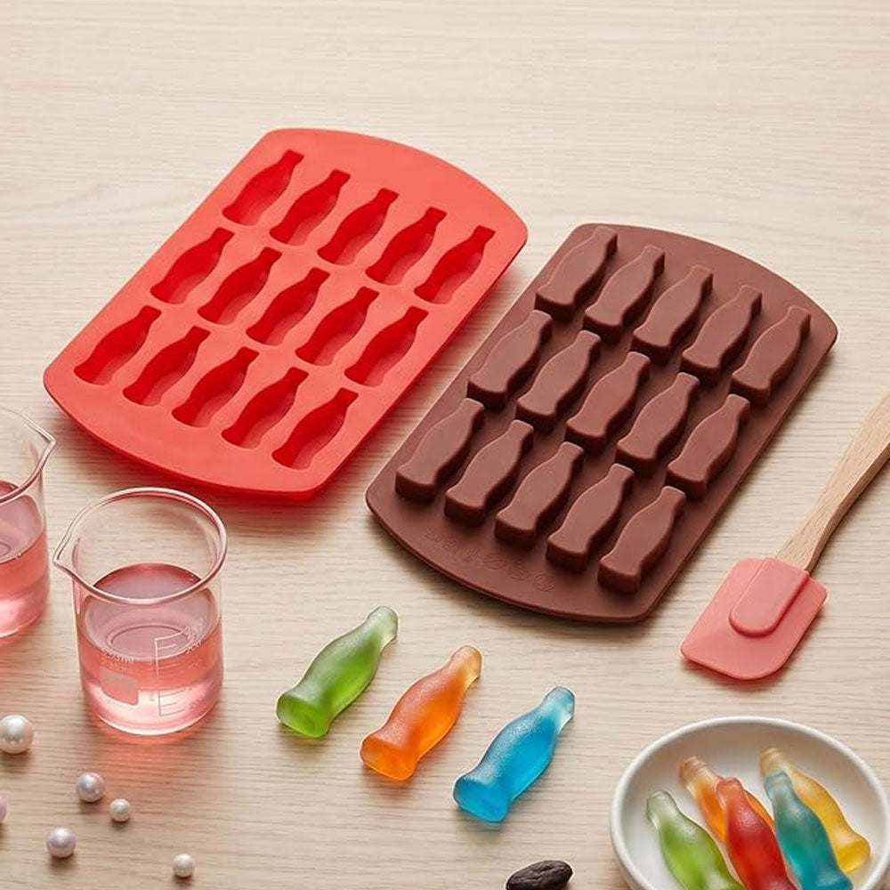 Cola Bottle Shaped Silicone Mold 15 Cavity